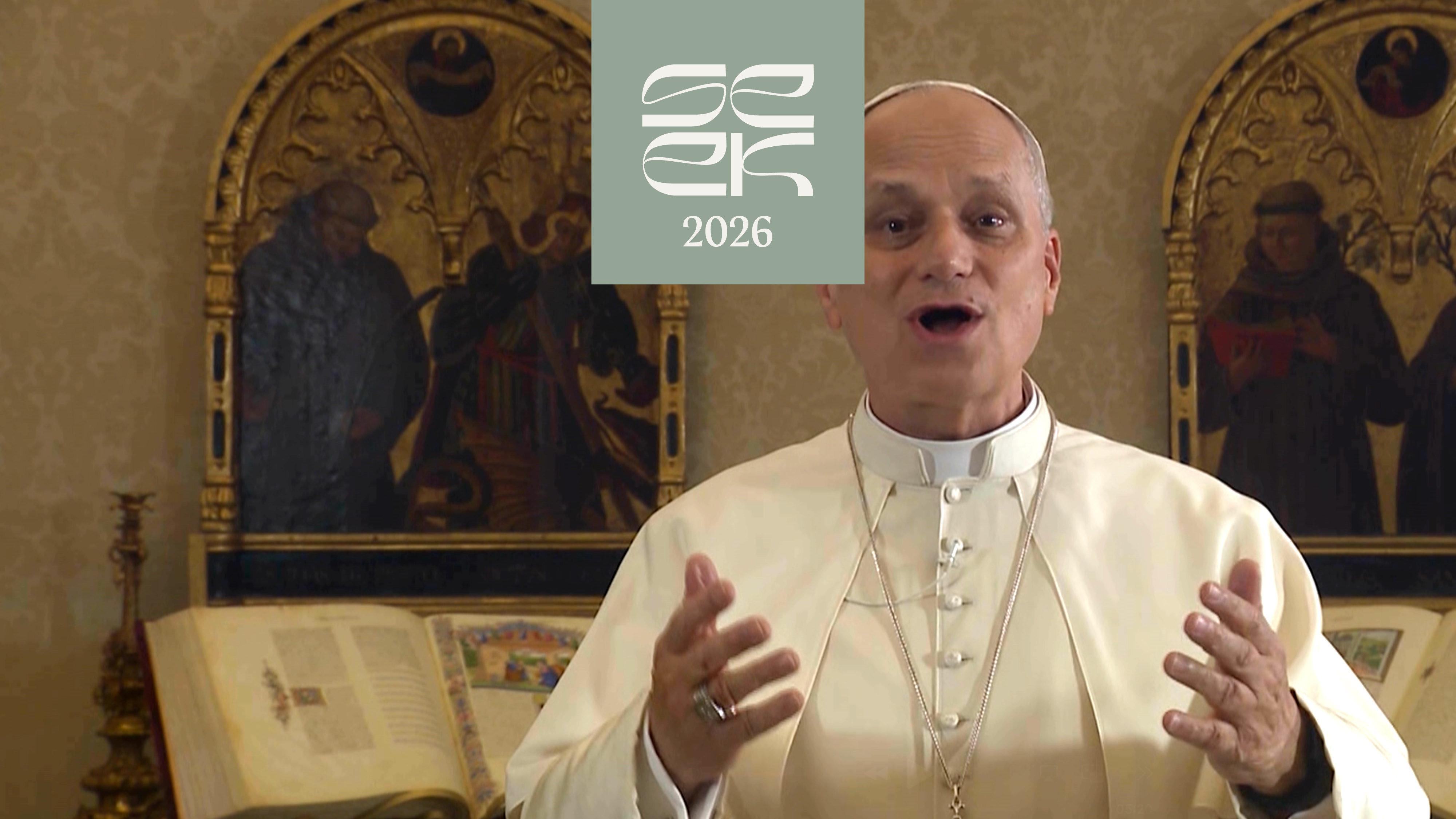 Pope Leo XIV Special Blessing for SEEK26